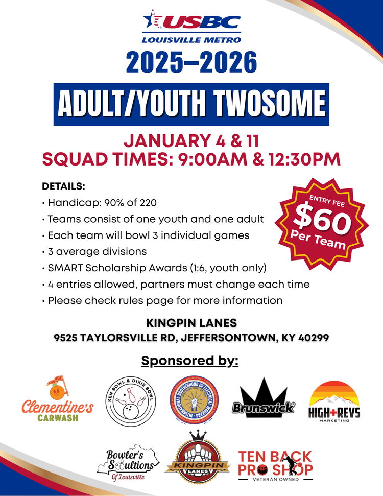 2025–2026 ADULT/YOUTH TWOSOME