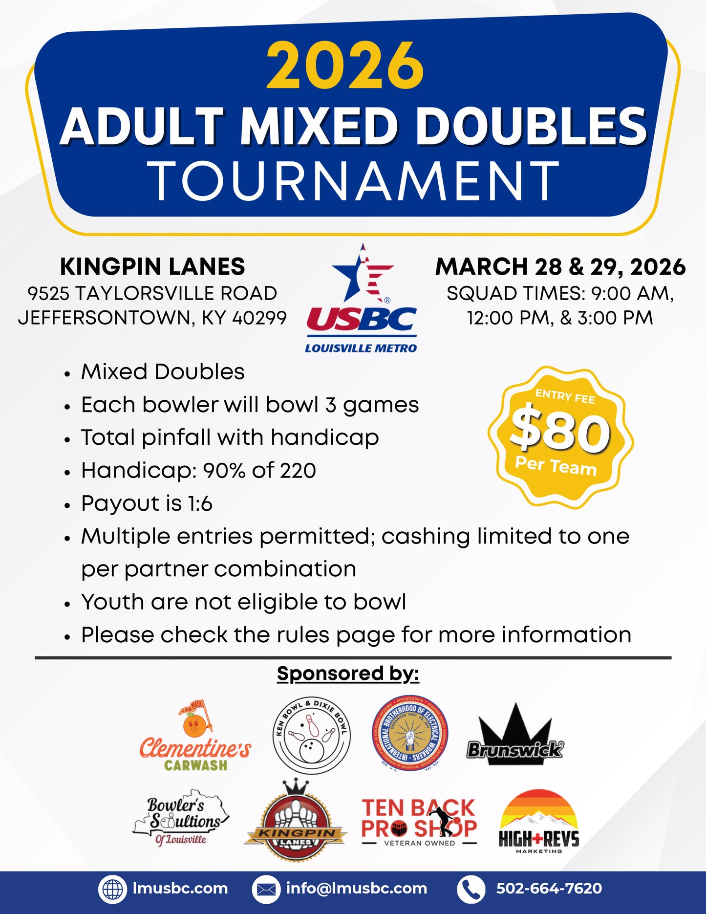 2026 ADULT MIXED DOUBLES