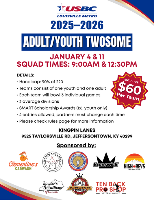 2025–2026 ADULT/YOUTH TWOSOME